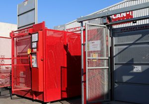 Scan-Rent Hoist Refurbishing Yard