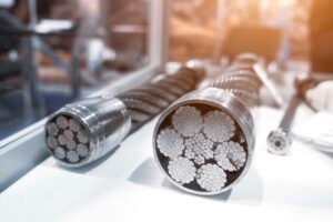 Close up wire-rope for hire by Standard Access